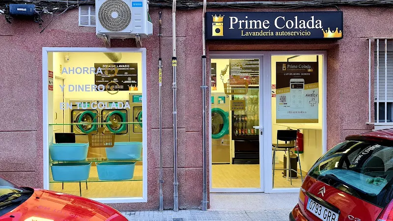 PRIME COLADA. Lavandería Autoservicio