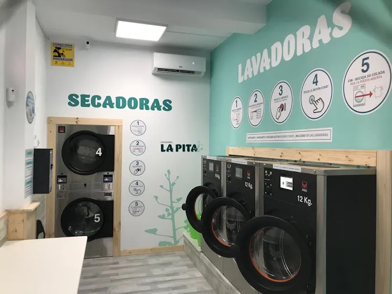 Lavandería LA PITA - Lavandería de autoservicio en Almería - foto 2