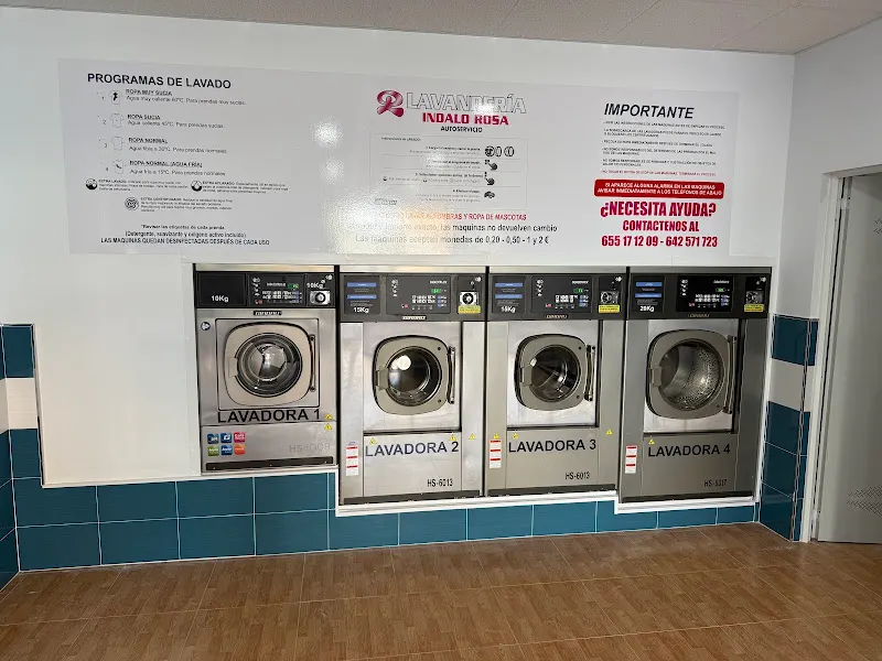 Lavandería autoservicio indalo rosa Huercal de Almería - Huercal de Almeria