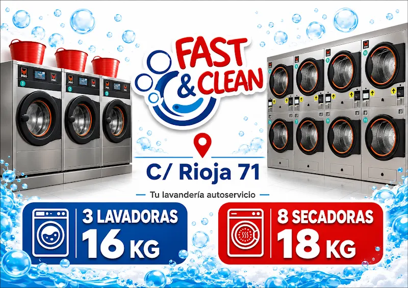 Fast&Clean - Lavandería de autoservicio en Leganés - foto 2