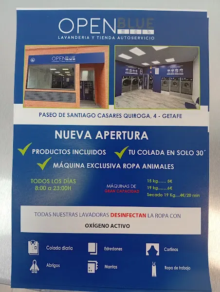 Openblue getafe - Lavandería de autoservicio en Getafe - foto 2