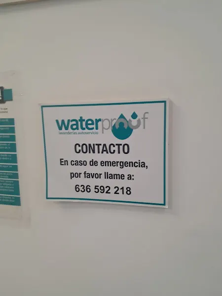 Waterproof lavanderías autoservicio