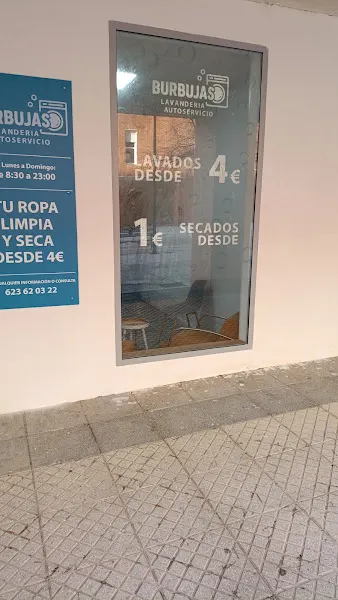 Lavandería autoservicio burbujas en Badajoz