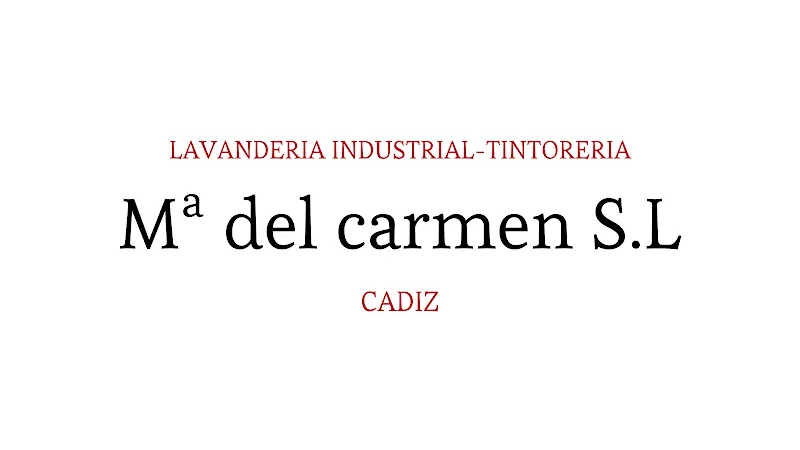 Tintorería Maria del Carmen