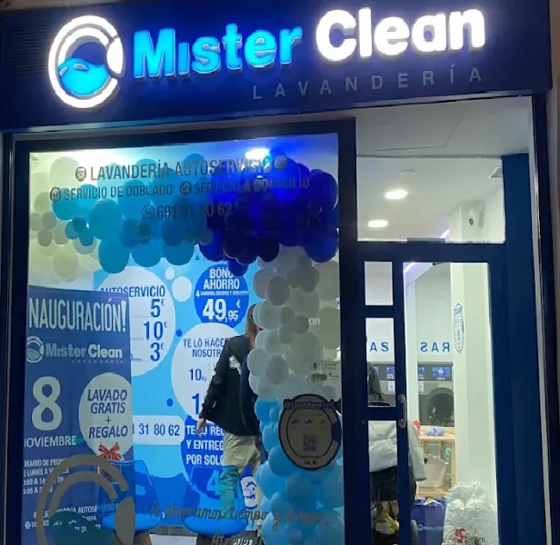 Mister Clean Lavanderia Autoservicio