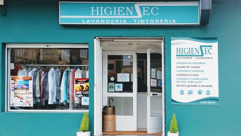 Higiensec Tintorería Lavandería Poio