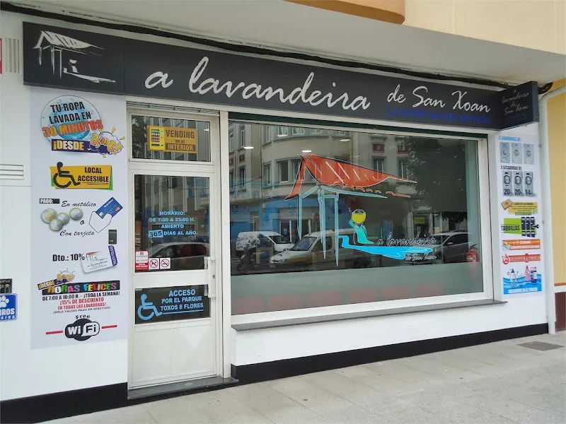 A Lavandeira de San Xoan - Lavandería de autoservicio en Ferrol - foto 2