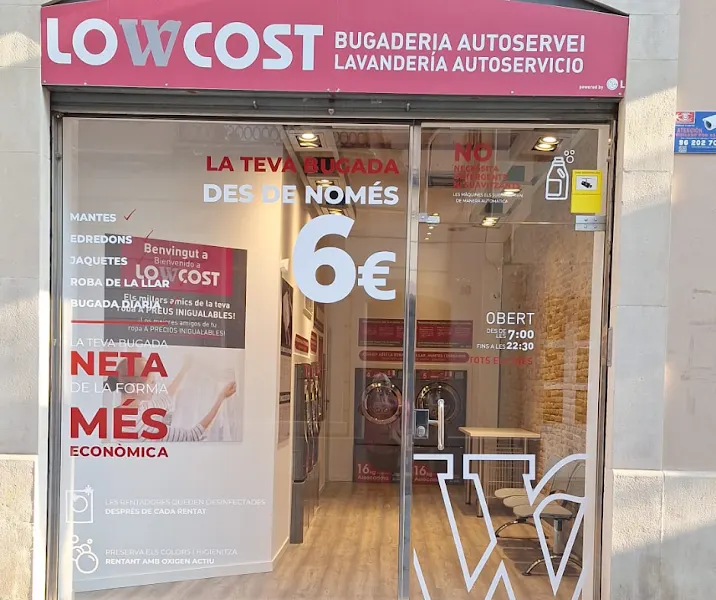 Lavandería Autoservicio Low Cost Molins de Rei