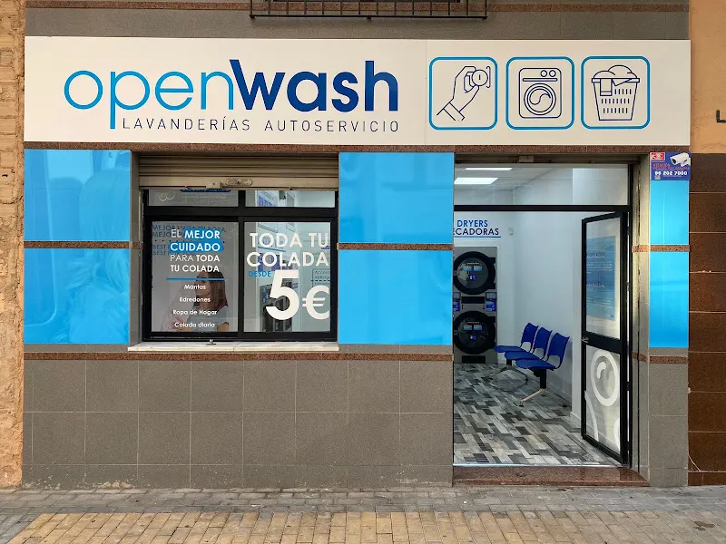 Lavandería Autoservicio Open Wash - Málaga