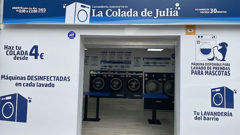 La Colada de Julia, S.L. - Lavandería de autoservicio en Madrid - foto 2