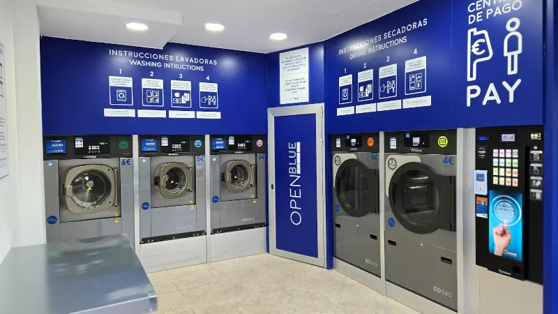 Lavanderia OpenBlue Duquesa de Parcent - Lavandería de autoservicio en Madrid - foto 2