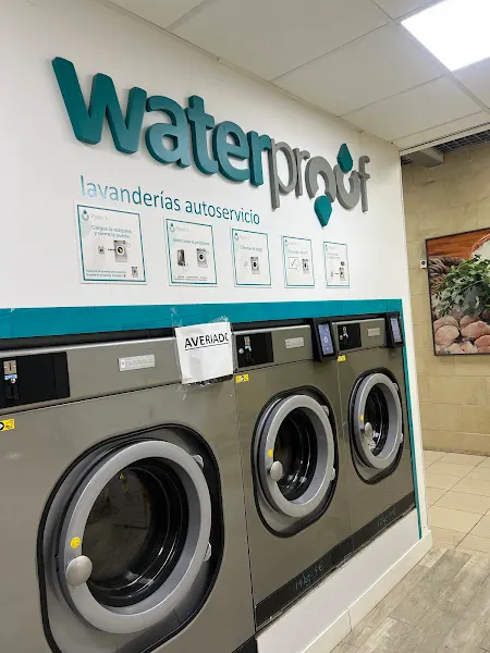 Waterproof Lavandería Autoservicio