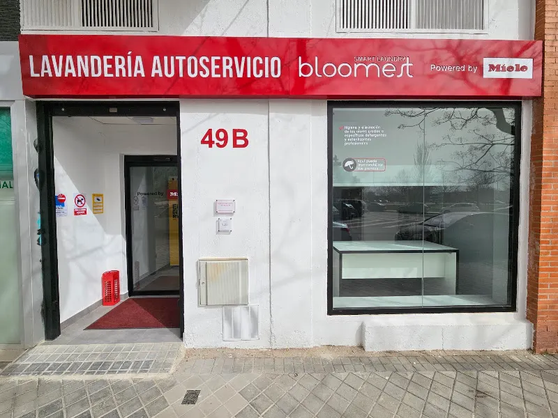 Lavandería autoservicio Bloomest Las Rosas