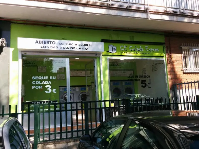 Colada Expres Las Águilas lavandería autoservicio