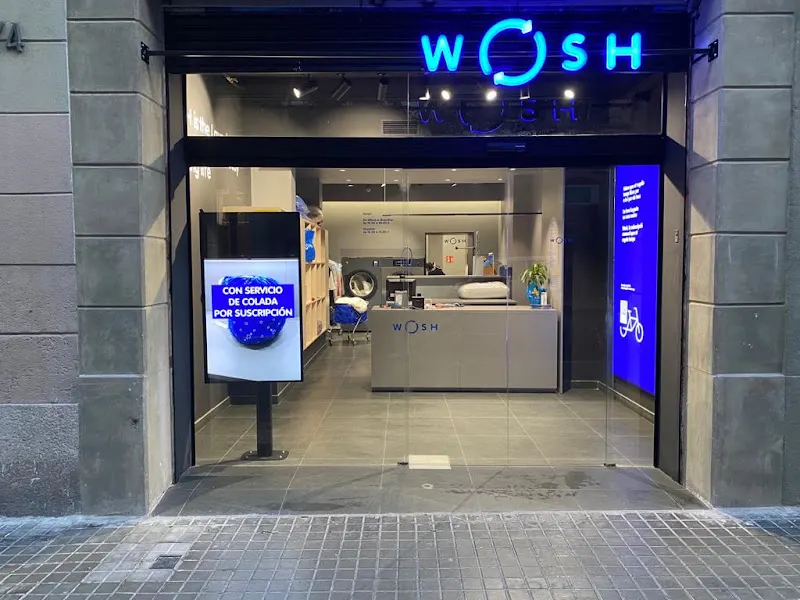 WOSH - Lavandería y tintorería a domicilio - Lavandería en Barcelona - foto 2