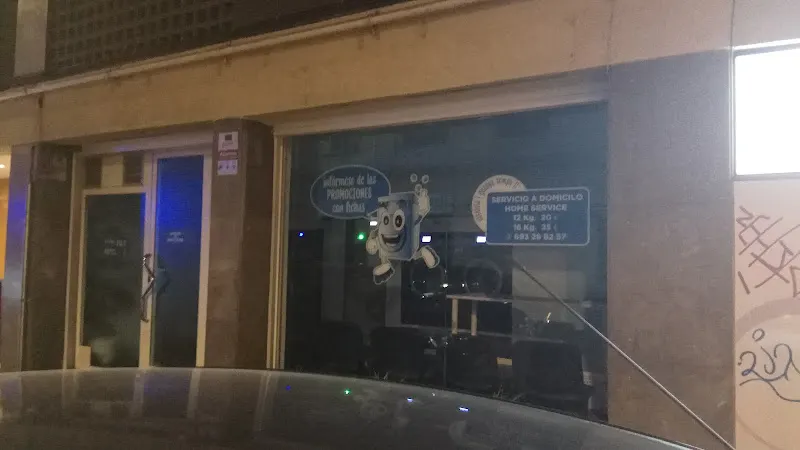 Lavandería de autoservicio