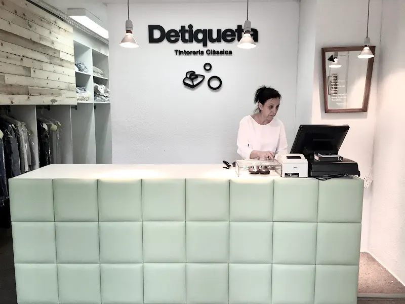 DETIQUETA Tintoreria Clàssica - - Barcelona