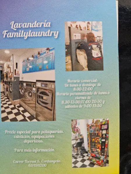 Family Laundry Cerdanyola - Lavandería de autoservicio en Cerdanyola del Vallès - foto 2