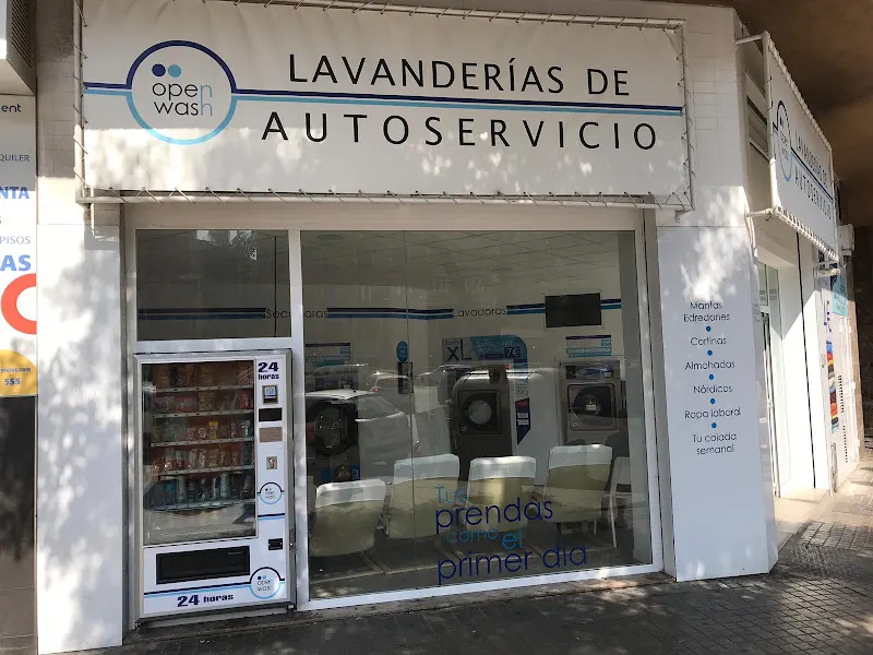 Lavandería Autoservicio Open wash Valencia Jesús