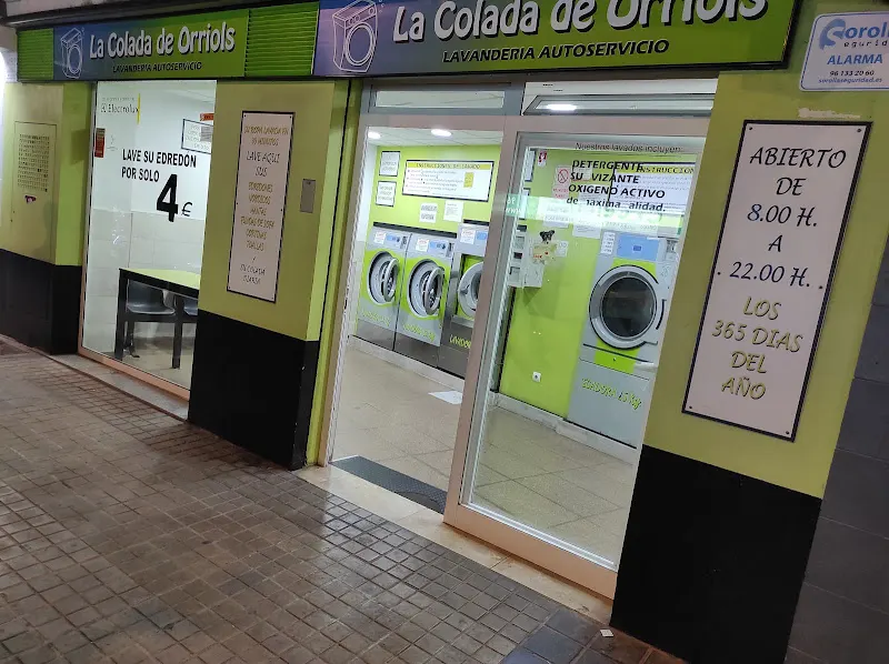 La Colada De Orriols Lavandería Autoservicio