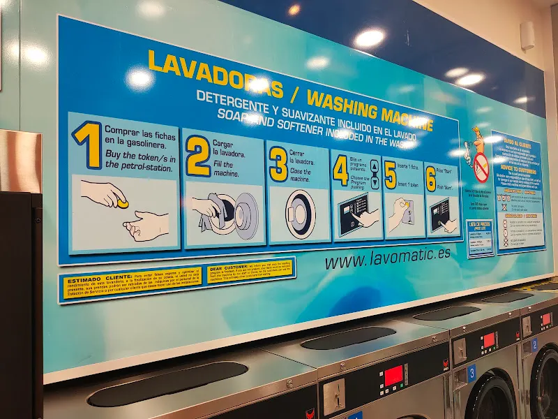 Lavandería autoservicio