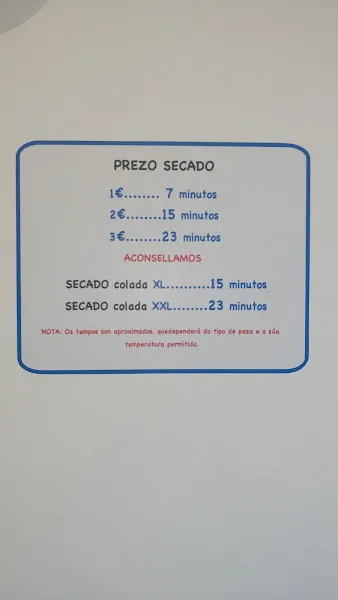 AUGA E XABÓN Lavandería Autoservicio