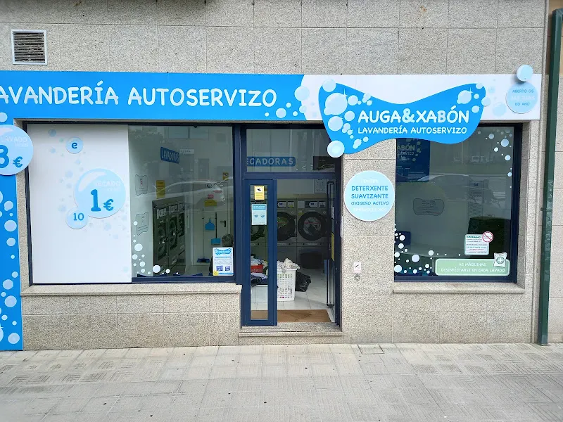 Lavanderia autoservicio Auga&Xabón Los Rosales