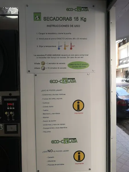 Eco-colada Lavanderia Autoservicio